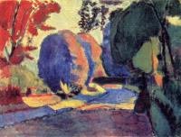 Matisse, Henri Emile Benoit - the luxembourg gardens